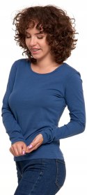 Bluzka Damska Bawełniana Luźna Gładka MORAJ - XL