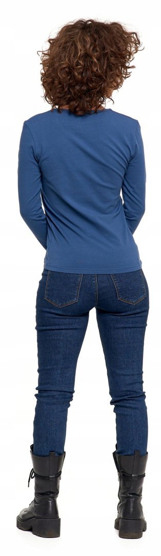 Bluzka Damska Bawełniana Luźna Gładka MORAJ - XL Bluzka Damska Bawełniana Luźna Gładka MORAJ - XL