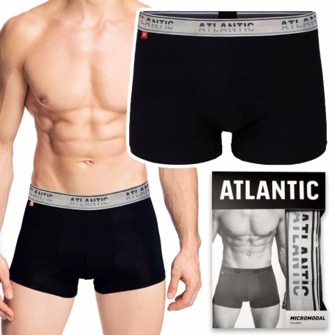 Bokserki męskie z MIKROMODALU szorty ATLANTIC - M Bokserki męskie z MIKROMODALU szorty ATLANTIC - M