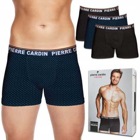 PIERRE CARDIN PCM147 bokserki męskie 3-pak - XL PIERRE CARDIN PCM147 bokserki męskie 3-pak - XL