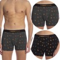 Bokserki Męskie Szorty 2 PARY Bawełniane LAMA - L Bokserki Męskie Szorty 2 PARY Bawełniane LAMA - L
