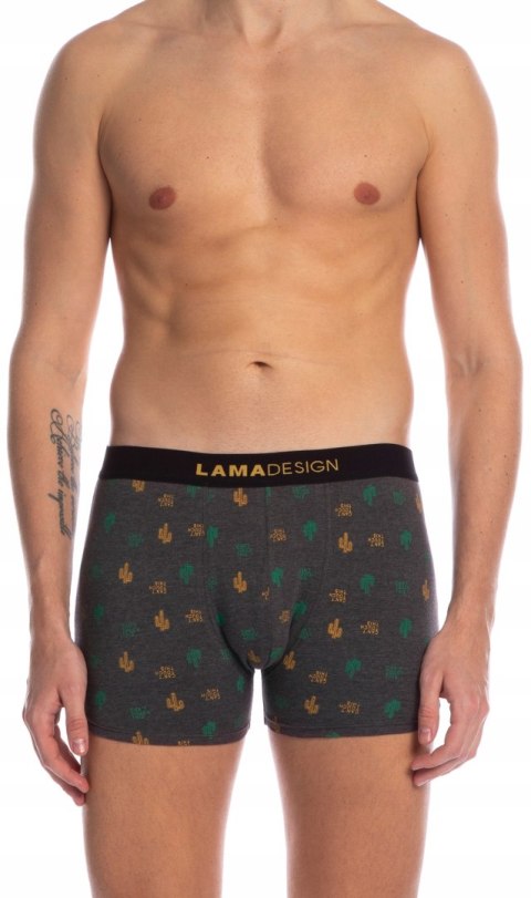 Bokserki Męskie Szorty 2 PARY Bawełniane LAMA - L Bokserki Męskie Szorty 2 PARY Bawełniane LAMA - L