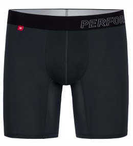 Bokserki męskie BAMBUS długie ATLANTIC grafit - L