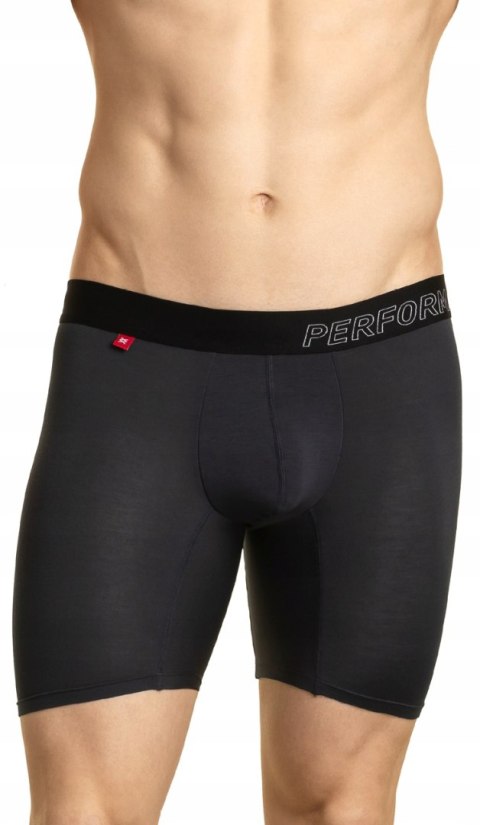 Bokserki męskie BAMBUS długie ATLANTIC grafit - L Bokserki męskie BAMBUS długie ATLANTIC grafit - L