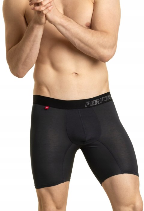 Bokserki męskie BAMBUS długie ATLANTIC grafit - M Bokserki męskie BAMBUS długie ATLANTIC grafit - M