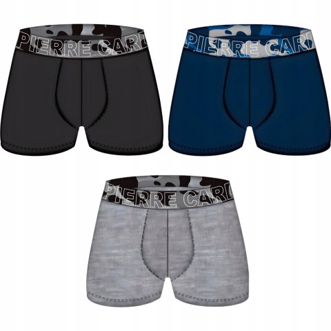 Bokserki 3 PARY PIERRE CARDIN CAMOUFLAGE - L Bokserki 3 PARY PIERRE CARDIN CAMOUFLAGE - L