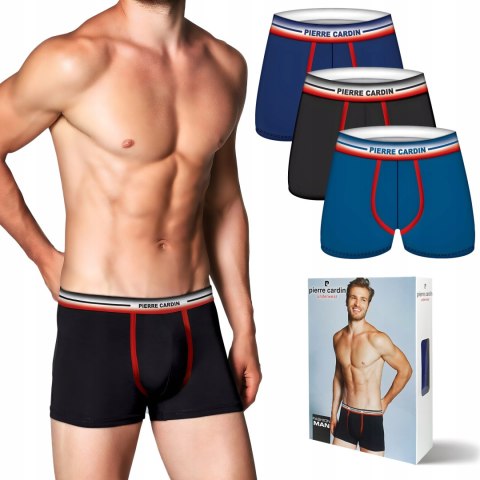 Bokserki męskie 3 PARY PIERRE CARDIN PCM127 - M
