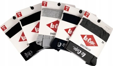 LEE COOPER BAWEŁNA bokserki męskie - 5-PAK - M LEE COOPER BAWEŁNA bokserki męskie - 5-PAK - M