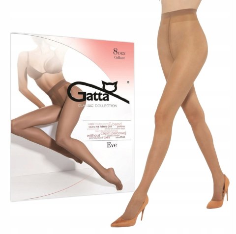 Rajstopy Cienkie Matowe GATTA EVE beige - 4/L Rajstopy Cienkie Matowe GATTA EVE beige - 4/L