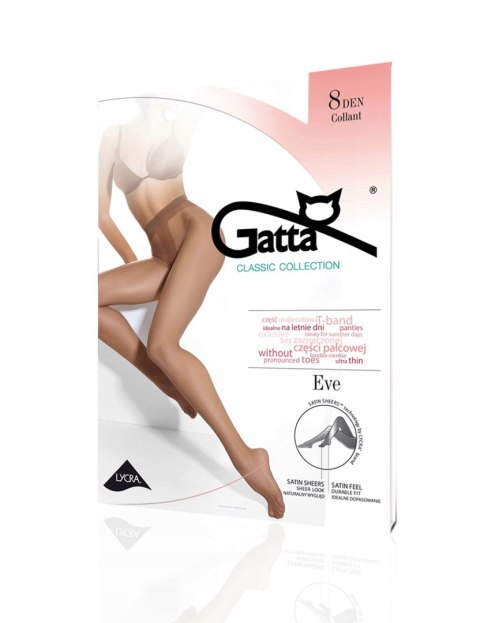 Rajstopy Cienkie Matowe GATTA EVE beige - 4/L Rajstopy Cienkie Matowe GATTA EVE beige - 4/L