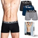 Bokserki 3 PARY PIERRE CARDIN CAMOUFLAGE - XL