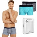 Bokserki męskie 2 PAK SZORTY HENDERSON 35724 - XL Bokserki męskie 2 PAK SZORTY HENDERSON 35724 - XL
