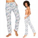 CORNETTE 690/25 spodnie piżamowe damskie - L