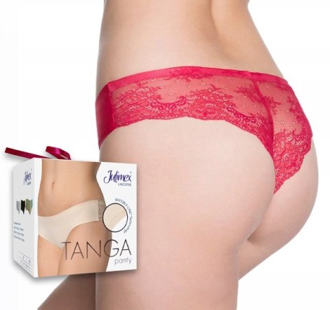 Majtki KORONKOWE JULIMEX damskie figi TANGA - XL Majtki KORONKOWE JULIMEX damskie figi TANGA - XL