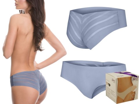 Majtki Z SIATECZKĄ JULIMEX damskie figi JOY r XL Majtki Z SIATECZKĄ JULIMEX damskie figi JOY r XL
