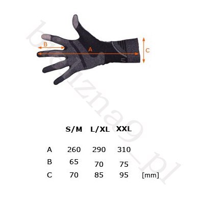 RĘKAWICZKI Termoaktywne BRUBECK GE10010 r S/M RĘKAWICZKI Termoaktywne BRUBECK GE10010 r S/M