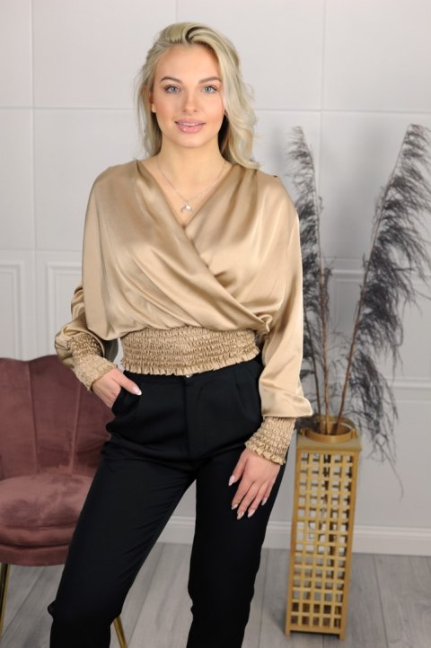 Merribel Bluzka Vilera Beige - ONE SIZE Merribel Bluzka Vilera Beige - ONE SIZE
