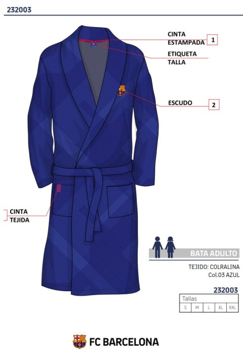 FC BARCELONA SZLAFROK 232003 FC BARCELONA SZLAFROK 232003