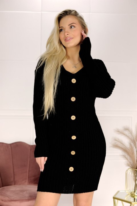 Merribel Sukienka Bonela Black - ONE SIZE Merribel Sukienka Bonela Black - ONE SIZE