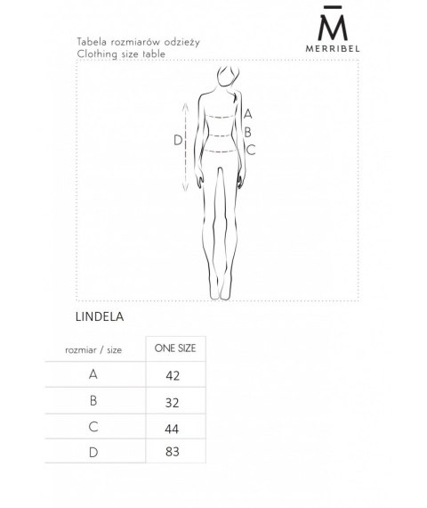 Merribel Sukienka Lindela - ONE SIZE Merribel Sukienka Lindela - ONE SIZE