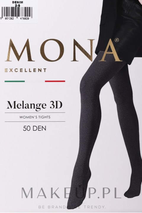 MONA MONA RAJSTOPY MELANGE 50 3D MONA MONA RAJSTOPY MELANGE 50 3D