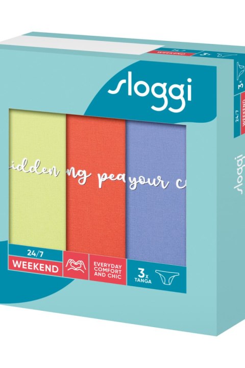 SLOGGI SLOGGI 24/7 WEEKEND TANGA C3P SLOGGI SLOGGI 24/7 WEEKEND TANGA C3P