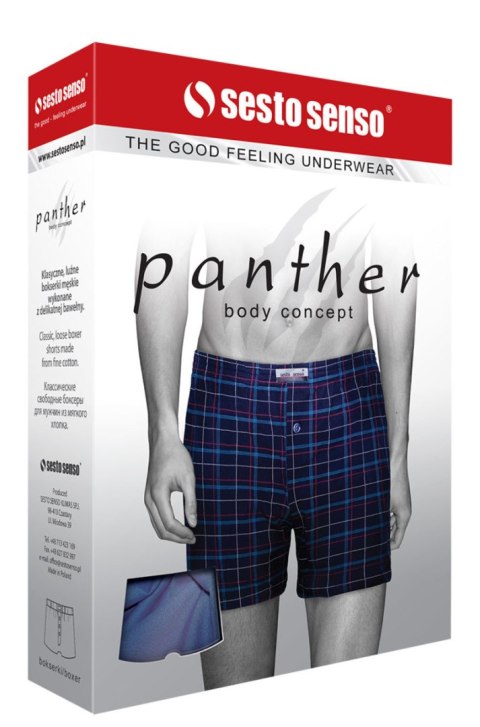 SESTO SENSO BOKSERKI MĘSKIE PANTHER SESTO SENSO BOKSERKI MĘSKIE PANTHER