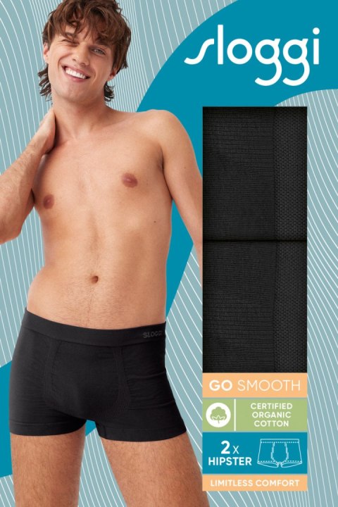 SLOGGI BOKSERKI SLOOGI MEN GO SMOOTH HIPSTER 2P 0004 SLOGGI BOKSERKI SLOOGI MEN GO SMOOTH HIPSTER 2P 0004
