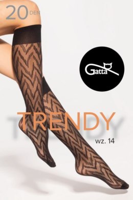 GATTA TRENDYLINE KNEE SOCKS - 14 PODKOLANÓWKI DAMSKIE