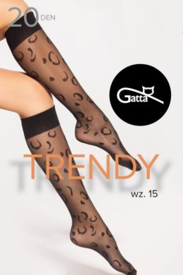 GATTA TRENDYLINE KNEE SOCKS - 15 PODKOLANÓWKI DAMSKIE