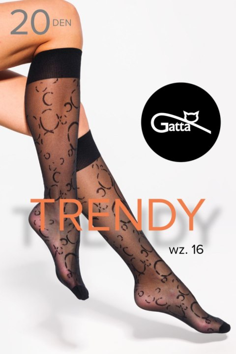 GATTA TRENDYLINE KNEE SOCKS - 16 PODKOLANÓWKI DAMSKIE GATTA TRENDYLINE KNEE SOCKS - 16 PODKOLANÓWKI DAMSKIE