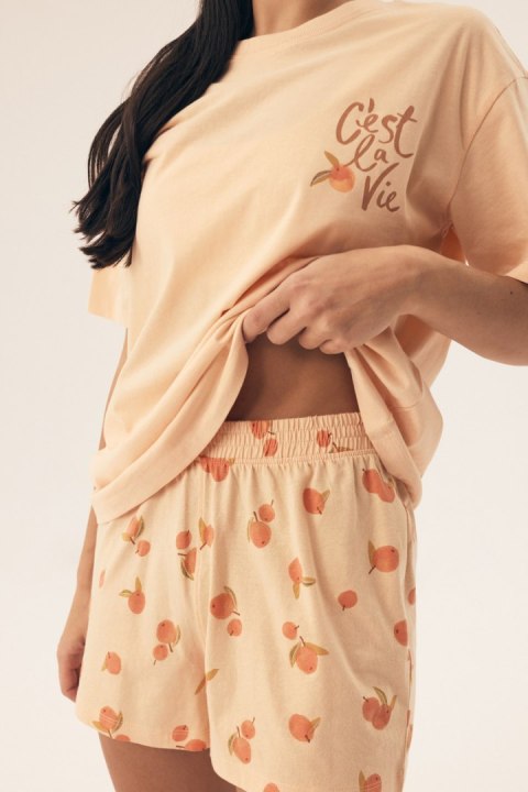 HENDERSON LADIES PIŻAMA DAMSKA NARANJA 42684 SS25 HENDERSON LADIES PIŻAMA DAMSKA NARANJA 42684 SS25