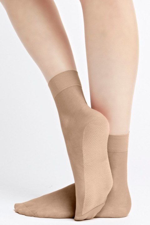 KNITTEX SKARPETKI Z BAWEŁNIANĄ PODESZWĄ NATURE SOLE KNITTEX SKARPETKI Z BAWEŁNIANĄ PODESZWĄ NATURE SOLE
