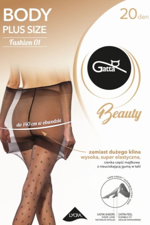 GATTA BODY PLUS SIZE FASHION- 01 RAJSTOPY WZORZYSTE GATTA BODY PLUS SIZE FASHION- 01 RAJSTOPY WZORZYSTE