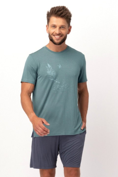 KEY PIŻAMA MĘSKA MNS 750 A25 3XL-4XL KEY PIŻAMA MĘSKA MNS 750 A25 3XL-4XL