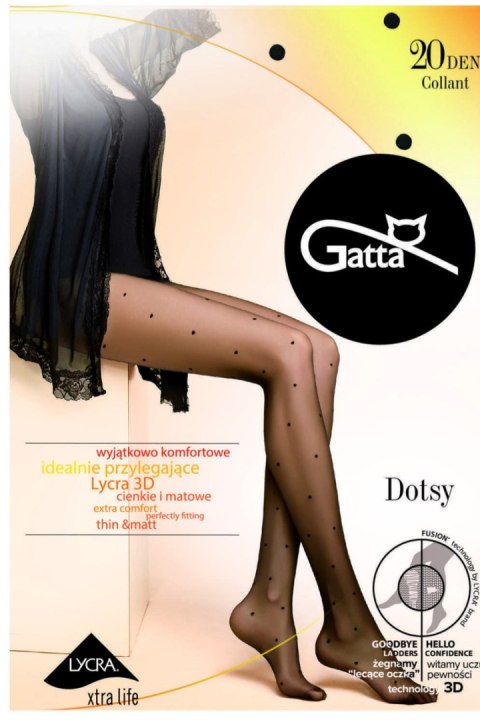 GATTA DOTSY - Rajstopy damskie wzorzyste 03-5 GATTA DOTSY - Rajstopy damskie wzorzyste 03-5