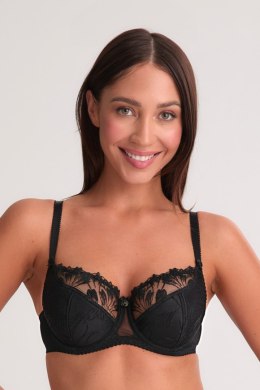 GAIA BIUSTONOSZ SEMI-SOFT PARIS 1302 CZARNY