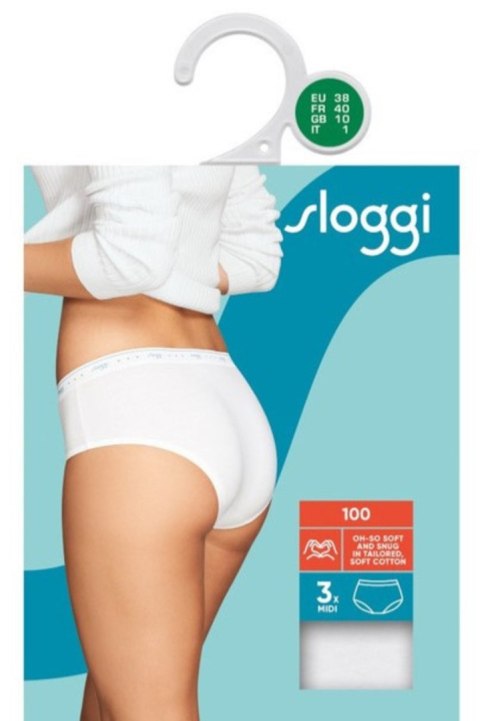 SLOGGI FIGI DAMSKIE SLOGGI 24/7 100 H Midi 3P SLOGGI FIGI DAMSKIE SLOGGI 24/7 100 H Midi 3P