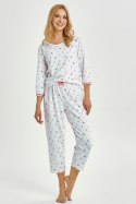 TARO 3432 PIŻAMA DAMSKA DŁUGA ELODIE S-L