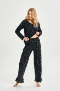 TARO 3440 PIŻAMA DAMSKA DŁUGA MINA S-XL