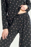 TARO 3440 PIŻAMA DAMSKA DŁUGA MINA S-XL