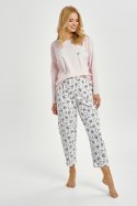TARO 3450 PIŻAMA DAMSKA DŁUGA ELLA S-XL