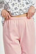 TARO 3451 PIŻAMA DAMSKA DŁUGA MARTINA M-XL