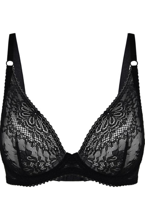 MEDIOLANO BIUSTONOSZ FANCY BRALETTE 19237 BLACK MEDIOLANO BIUSTONOSZ FANCY BRALETTE 19237 BLACK