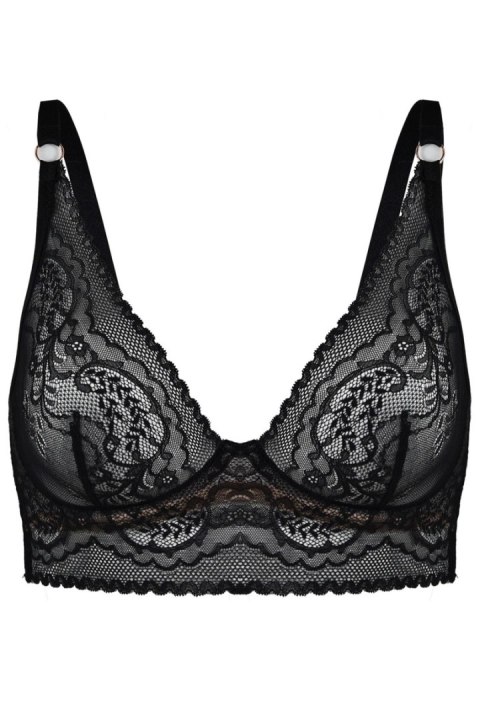 MEDIOLANO BIUSTONOSZ FEEL BRALETTE LONG 19236 BLACK MEDIOLANO BIUSTONOSZ FEEL BRALETTE LONG 19236 BLACK