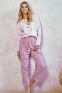 TARO 3434 PIŻAMA DAMSKA DŁUGA ELISA S-XL