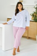TARO 3463 PIŻAMA DAMSKA DŁUGA DEBORA 2XL-4XL