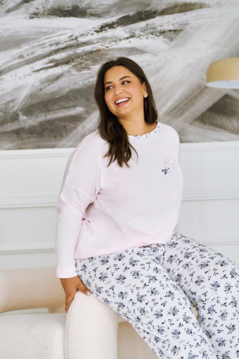 TARO 3465 PIŻAMA DAMSKA DŁUGA ELLA 2XL-3XL TARO 3465 PIŻAMA DAMSKA DŁUGA ELLA 2XL-3XL