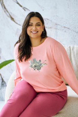 TARO 3471 PIŻAMA DAMSKA DŁUGA PATRICIA 2XL-4XL