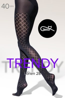 GATTA LORIEN - 28 Rajstopy wzorzyste